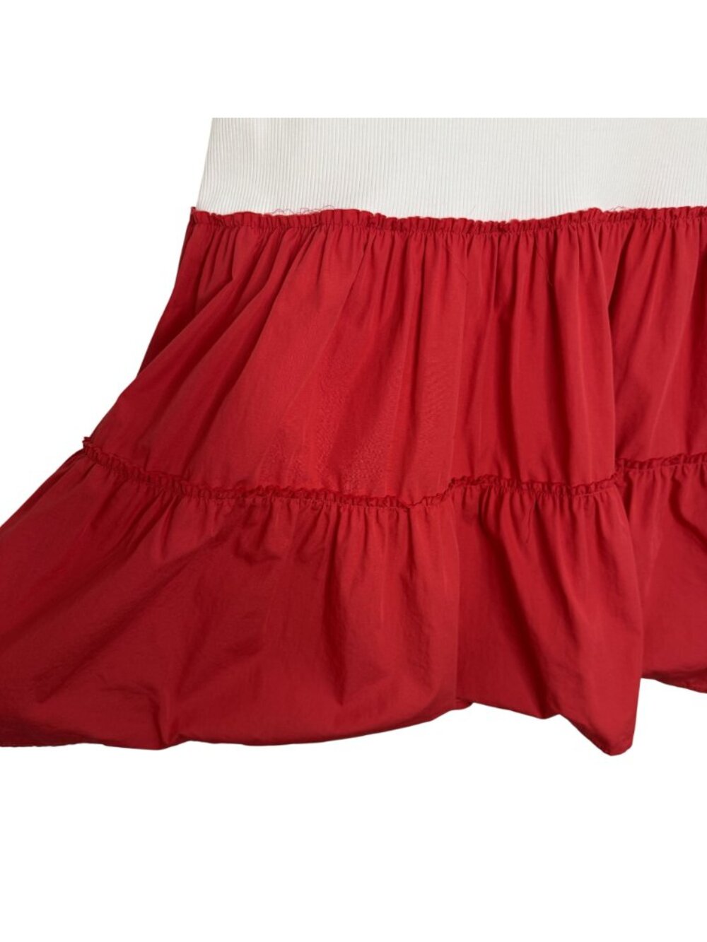 Daily Practice Drop-Waist Twofer Mini Dress, M - Picture 4 of 7
